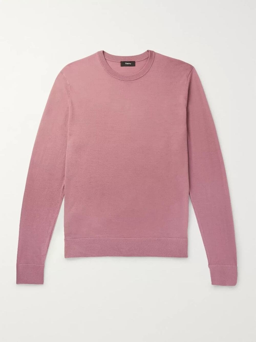 Theory Riland Merino Wool-Blend Sweater - M